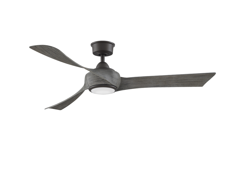 Wrap Custom Indoor/Outdoor Ceiling Fan DC Motor- Matte Greige