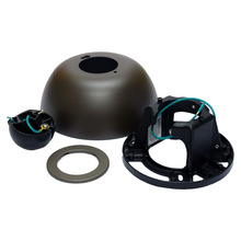 Fanimation SCK1-52GRW - Ceiling Fan Sloped Ceiling Kit - 1-inch - Matte Griege - Wet Rated